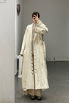 MUTEDANCE belted long jacket MD23FW70 PM108